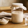 Sauerteig Starter im Glas